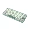 ASUS KW100 /GN/GE/81 Teclado Home Bluetooth QWERTZ alemão verde, verde-claro