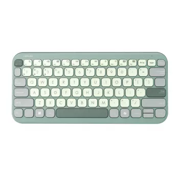 ASUS KW100 /GN/GE/81 Teclado Home Bluetooth QWERTZ alemão verde, verde-claro