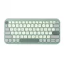 ASUS KW100 /GN/GE/81 Teclado Home Bluetooth QWERTZ alemão verde, verde-claro