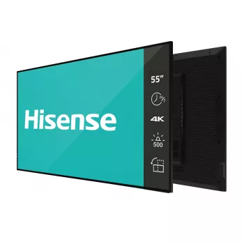 Hisense 55 polegadas E5QTUK QLED FHD Smart TV com Freely, Digital A-board, 139,7 cm (55 polegadas), 3840 x 2160 píxeis, Wi-Fi, 24/7
