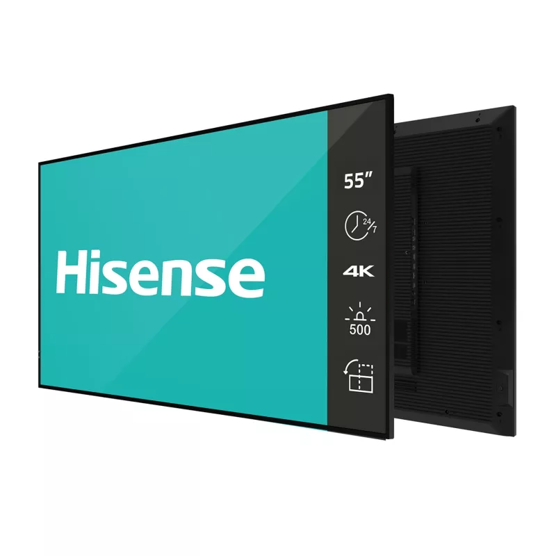 Hisense 55 polegadas E5QTUK QLED FHD Smart TV com Freely, Digital A-board, 139,7 cm (55 polegadas), 3840 x 2160 píxeis, Wi-Fi, 24/7
