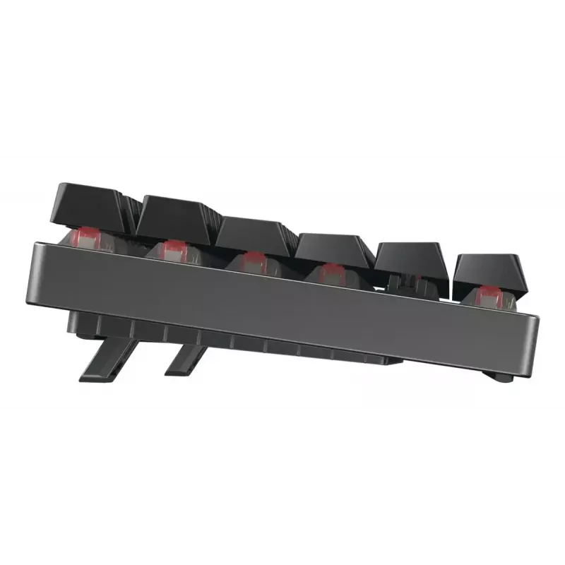 Teclado mecânico gaming CHERRY XTRFY Cherry MX 8.2 TKL Wireless — Tenkeyless, QWERTZ, USB + RF + Bluetooth, RGB, Preto