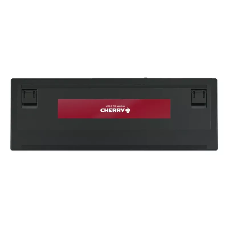 Teclado mecânico gaming CHERRY XTRFY Cherry MX 8.2 TKL Wireless — Tenkeyless, QWERTZ, USB + RF + Bluetooth, RGB, Preto