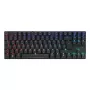 Teclado mecânico gaming CHERRY XTRFY Cherry MX 8.2 TKL Wireless — Tenkeyless, QWERTZ, USB + RF + Bluetooth, RGB, Preto