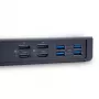 Docking station/replicador de portas para portátil TERRA 1480374 com fios USB 3.2 Gen 1 (3.1 Gen 1) Type-C preto
