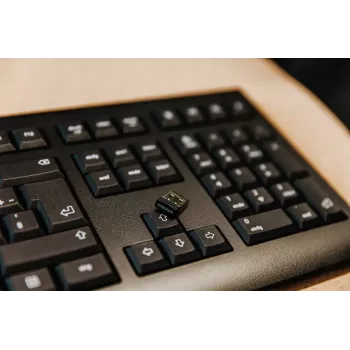 Teclado CHERRY KW 3000 universal RF Wireless QWERTY US International preto