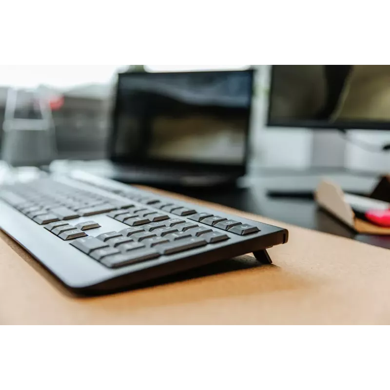 Teclado CHERRY KW 3000 universal RF Wireless QWERTY US International preto
