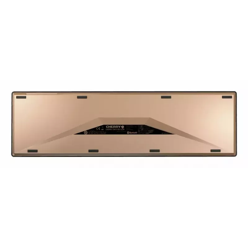 Cherry DW 9100 Slim Conjunto de teclado e rato sem fios, disposição italiana, preto/bronze