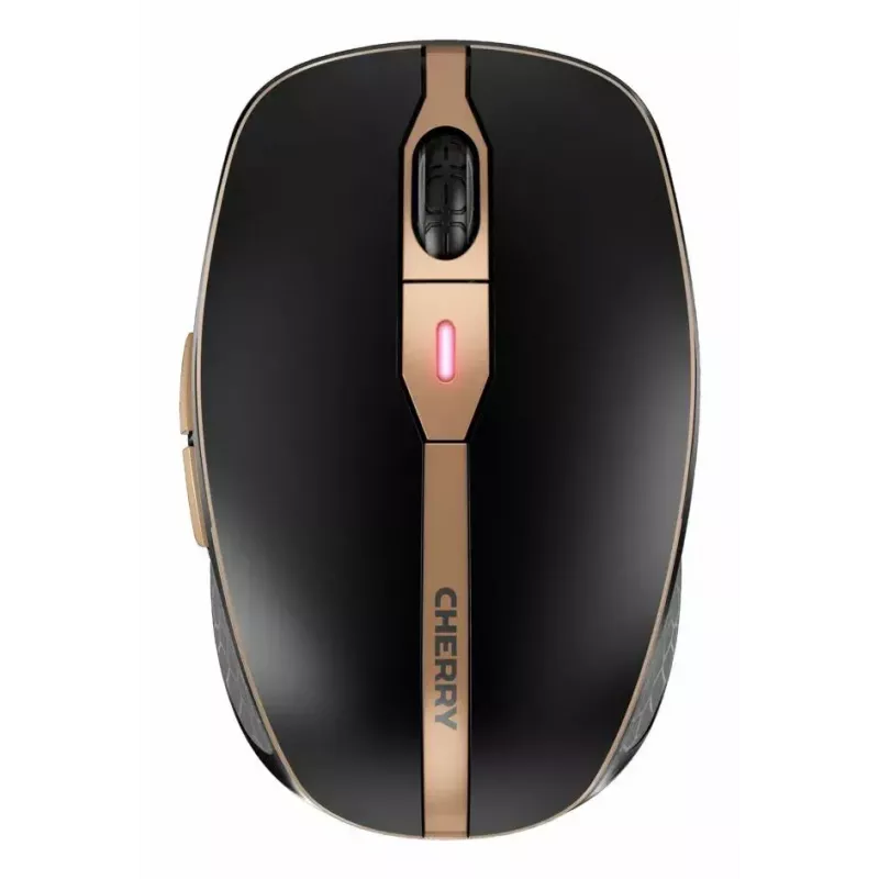 Cherry DW 9100 Slim Conjunto de teclado e rato sem fios, disposição italiana, preto/bronze