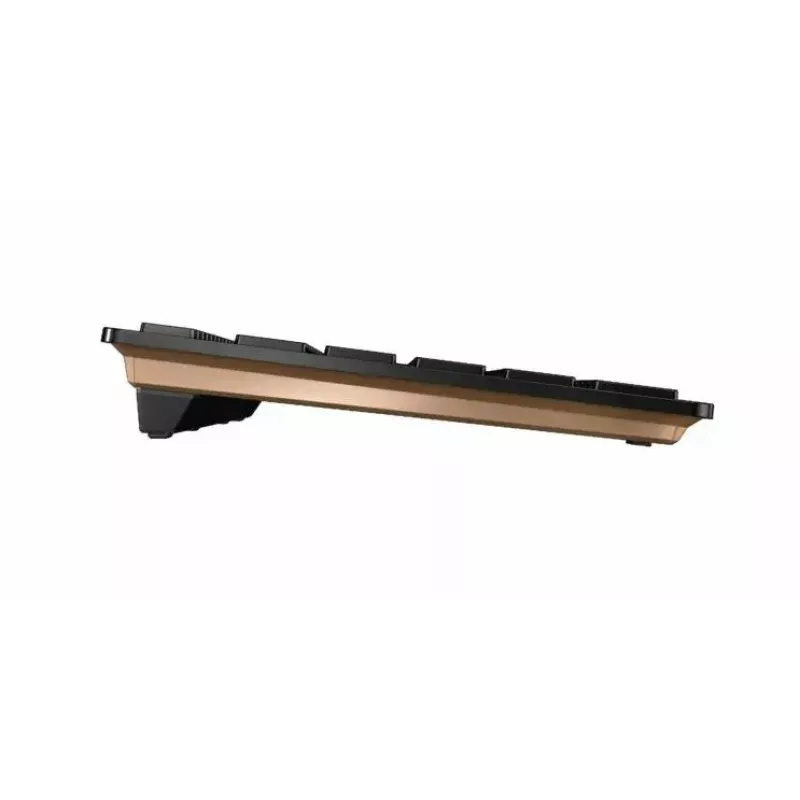 Cherry DW 9100 Slim Conjunto de teclado e rato sem fios, disposição italiana, preto/bronze