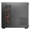 Caixa PC Midi-Tower COUGAR FV150 ARGB — Preto, ATX/MicroATX/Mini-ITX, 3x120 mm frente + 1x120 mm traseira, 2x3,5 polegadas & 2x2,5 polegadas baías
