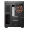 Caixa PC Midi-Tower COUGAR FV150 ARGB — Preto, ATX/MicroATX/Mini-ITX, 3x120 mm frente + 1x120 mm traseira, 2x3,5 polegadas & 2x2,5 polegadas baías