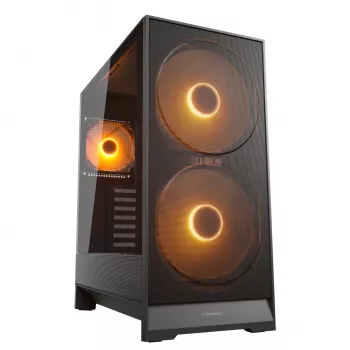 Caixa Midi-Tower COUGAR, Airface 180, ARGB, Preto
