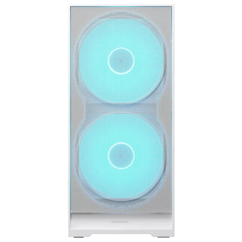 Caixa Midi Tower COUGAR, Airface 180, ARGB, Branco