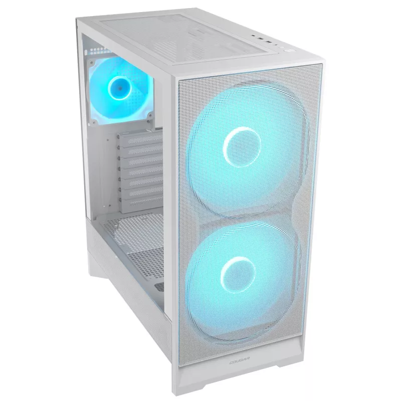 Caixa Midi Tower COUGAR, Airface 180, ARGB, Branco