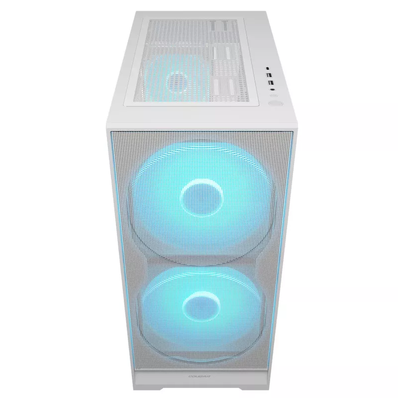 Caixa Midi Tower COUGAR, Airface 180, ARGB, Branco