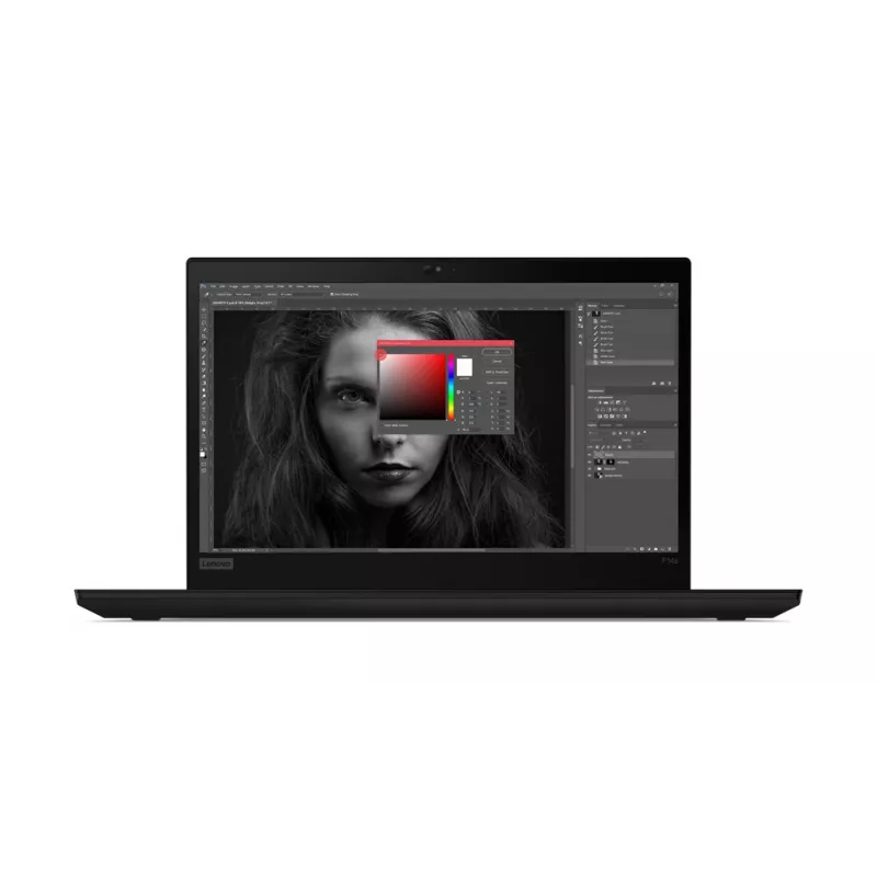 Workstation móvel recondicionada T1A Lenovo ThinkPad P14s Gen 2 — Intel Core i5-1145G7, 14 polegadas FHD, 16 GB DDR4, 256 GB SSD, Windows 11 Pro, Preto