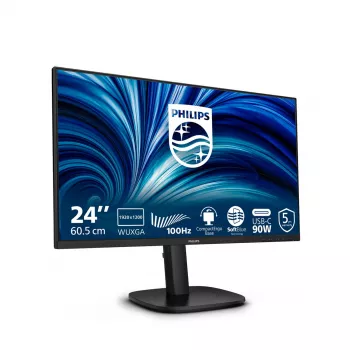 Philips 3000 series 24B2U3301D/00 Monitor de computador 61,2 cm (24,1 polegadas) 1920 x 1200 píxeis WUXGA LCD Preto