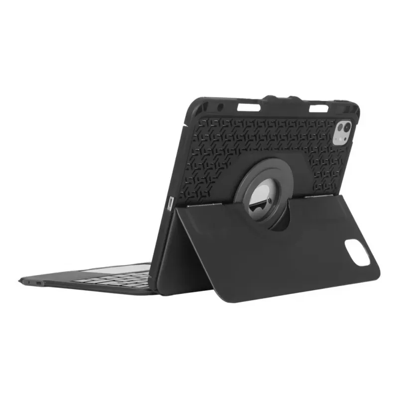 Targus VersaVu Capa com teclado Bluetooth e trackpad em espanhol para iPad 13 polegadas, Preto