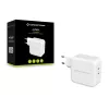 Conceptronic ALTHEA Carregador 2 portas 100W GaN USB-C PD, Interior, Corrente alternada, 5 V, 5 A, Branco