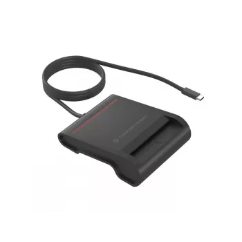 Conceptronic SCR01BC Leitor de cartões Smart ID USB-C