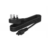 Conceptronic OZUL03BUK Carregador de secretária 100W GaN USB PD, cabo USB-C integrado, ficha UK