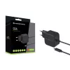 Conceptronic OZUL04BE Carregador 67W GaN USB PD, cabo USB-C integrado