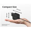 Conceptronic OZUL04BE Carregador 67W GaN USB PD, cabo USB-C integrado