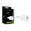 Conceptronic Carregador 2 portas 20W GaN USB PD, USB-C x 1, USB-A x 1 ALTHEA15W