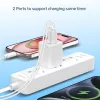 Conceptronic Carregador 2 portas 20W GaN USB PD, USB-C x 1, USB-A x 1 ALTHEA15W