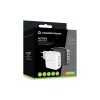 Conceptronic Carregador 4 portas 100W GaN USB PD com cabo de carregamento USB-C, USB-C x 3, USB-A x 1, QC 3.0, PPS