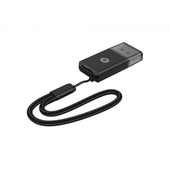Conceptronic BIAN07B Leitor de cartões TF/MicroSD 3.0, UHS-I, USB 3.0, 5Gbps