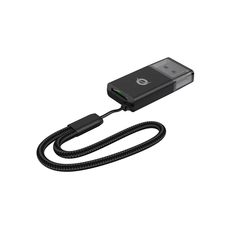 Conceptronic BIAN07B Leitor de cartões TF/MicroSD 3.0, UHS-I, USB 3.0, 5Gbps