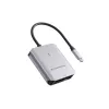 Conceptronic BIAN09G Leitor de cartões 3em1 USB 3.2 Gen 2, CFast 2.0, SD TF/MicroSD 4.0, UHS-II