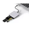 Conceptronic BIAN09G Leitor de cartões 3em1 USB 3.2 Gen 2, CFast 2.0, SD TF/MicroSD 4.0, UHS-II
