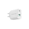 Conceptronic ALTHEA20W45 Carregador 2 portas 45W GaN USB PD, USB-C x 1, USB-A x 1, QC 3.0, PPS, PD 3.0