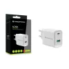 Conceptronic ALTHEA20W45 Carregador 2 portas 45W GaN USB PD, USB-C x 1, USB-A x 1, QC 3.0, PPS, PD 3.0