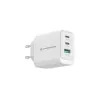 Carregador Conceptronic ALTHEA21W65 3 portas 65W GaN USB PD, USB-C x 2, USB-A x 1, QC 3.0, PPS, PD 3.0
