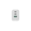 Carregador Conceptronic ALTHEA21W65 3 portas 65W GaN USB PD, USB-C x 2, USB-A x 1, QC 3.0, PPS, PD 3.0