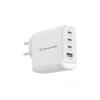 Carregador Conceptronic ALTHEA22W100 4 portas 100W GaN USB PD, USB-C x 3, USB-A x 1, QC 3.0, PPS, PD 3.0