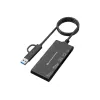 Leitor de cartões 7 em 1 CONCEPTRONIC BIAN10B — USB 3.2 Gen 1 Type-A/Type-C, CF/MMC/MS/SD/MicroSD/xD, preto