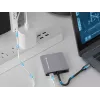 Dock para portátil/replicador de portas Conceptronic DONN13G com fios USB 3.2 Gen 1 (3.1 Gen 1) Type-C cinzento