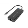 Dock para portátil/replicador de portas Conceptronic DONN14G com fios USB 3.2 Gen 1 (3.1 Gen 1) Type-C cinzento