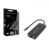 Dock para portátil/replicador de portas Conceptronic DONN14G com fios USB 3.2 Gen 1 (3.1 Gen 1) Type-C cinzento