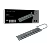 Dock para portátil/replicador de portas Conceptronic DONN17G com fios USB 3.2 Gen 1 (3.1 Gen 1) Type-C cinzento
