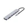Estação de acoplamento Conceptronic DONN19G 7 em 1 USB 3.2 Gen 1, HDMI, USB-A 3.0 x 3, SD, TF/MicroSD, 100W USB PD
