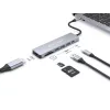 Estação de acoplamento Conceptronic DONN19G 7 em 1 USB 3.2 Gen 1, HDMI, USB-A 3.0 x 3, SD, TF/MicroSD, 100W USB PD