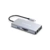 Estação de acoplamento Conceptronic DONN20G 10 em 1 USB 3.2 Gen 1, HDMI, VGA, USB-A 3.0 x 3, SD, TF/MicroSD, áudio, GbE LAN, 100W USB PD