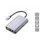 Dock para portátil/replicador de portas Conceptronic DONN21G com fios USB 3.2 Gen 1 (3.1 Gen 1) Type-C cinzento