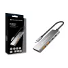 Hub de interfaces Conceptronic HUBBIES15G USB 3.2 Gen 2 (3.1 Gen 2) Type-C 10000 Mbit/s cinzento